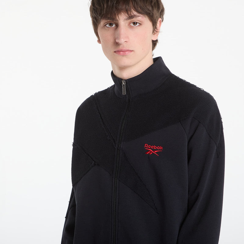 Reebok Street Sport Vector Fleece Track Jacket Black
