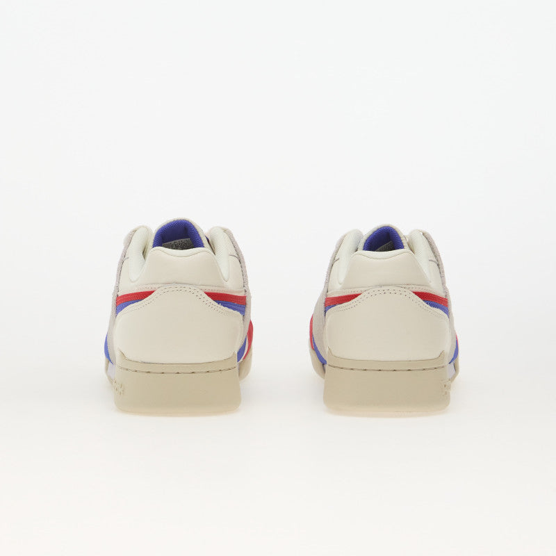 Reebok Workout Plus Chalk/ Breakout Blue/ Vector Red