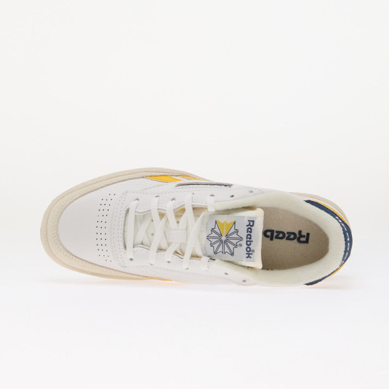 Reebok Club C Revenge Ftwr White/ Always Yellow/ Batik Blue