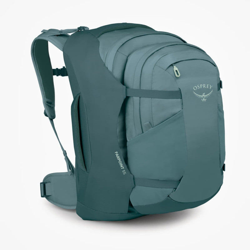 Osprey Farpoint 55 Cascade Blue/ Torrent Blue