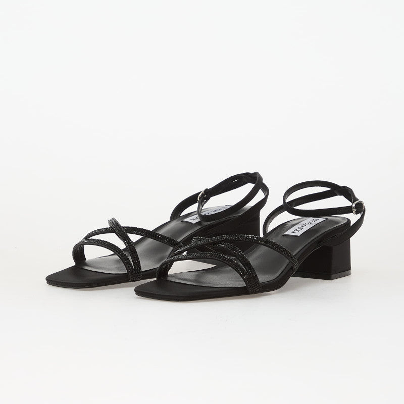 Steve Madden Gabby Black Satin