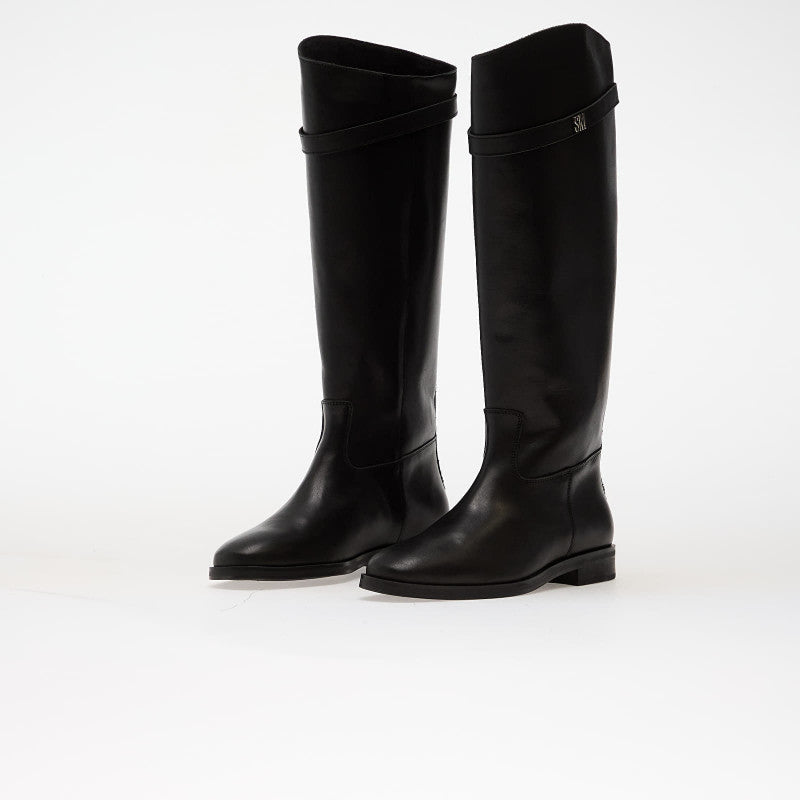 Steve Madden Novi Black Leather