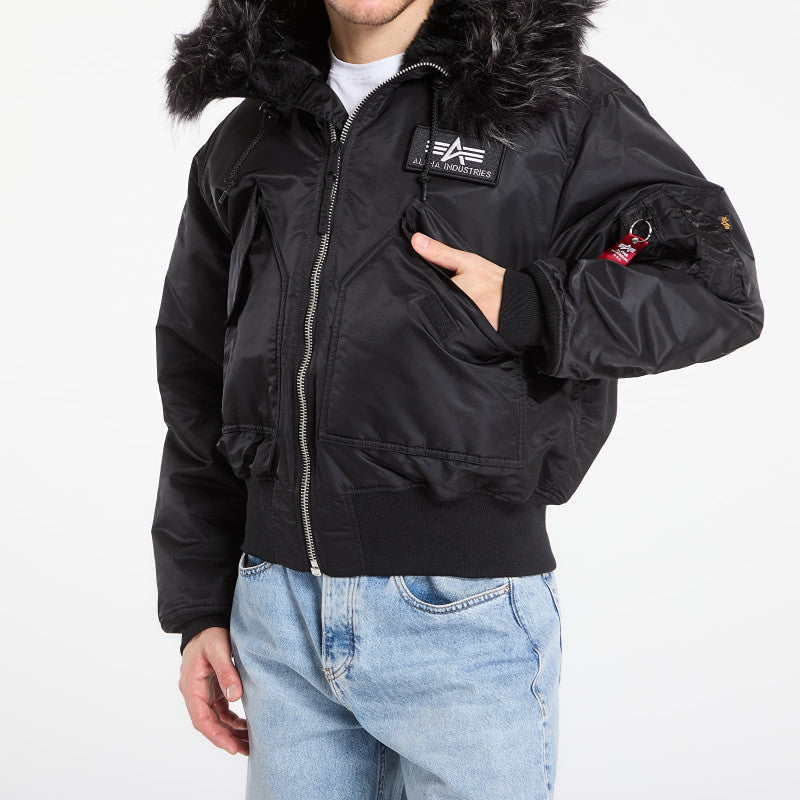 Alpha Industries 45P Hooded Custom Black
