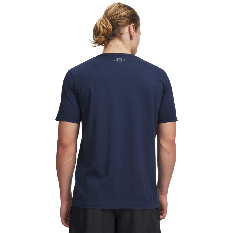 Under Armour Sportstyle Left Chest Short Sleeve T-Shirt Navy