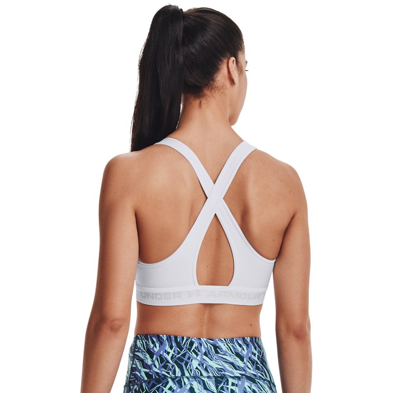 Under Armour Wmns Mid Crossback Sports liemenėlė