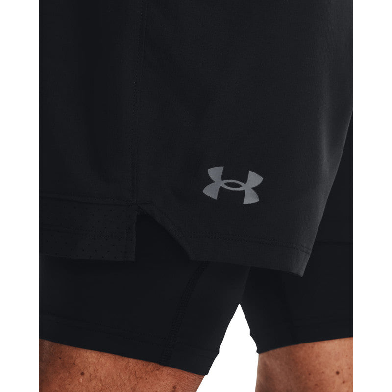 Under Armour Vanish Woven 2in1 Sts Black/ Black/ Pitch Gray