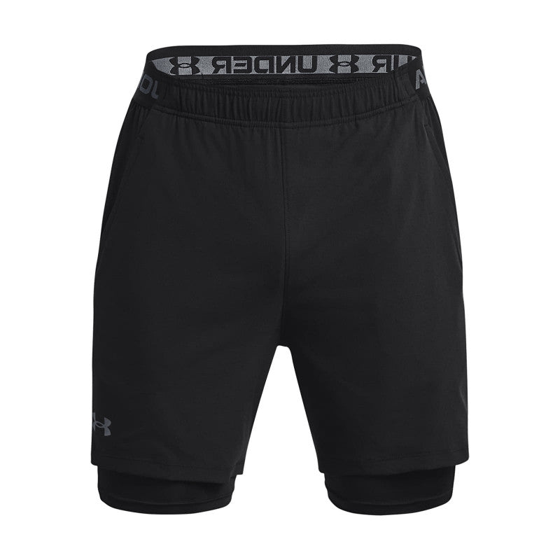 Under Armour Vanish Woven 2in1 Sts Black/ Black/ Pitch Gray