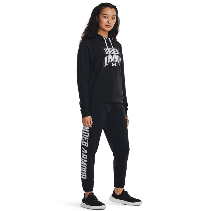 Under Armour Rival Terry Graphic Jogr Black