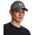 Under Armour Mens Branded Lockup Adj Pitch Gray