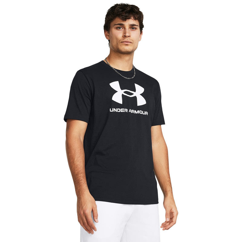 Under Armour Sportstyle Logo Update Ss Black 001