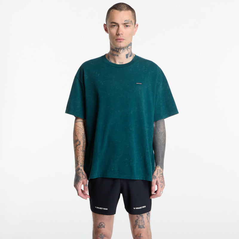 Under Armour M HW OS LOGO WASH SS Green