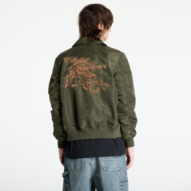 Alpha Industries Flying Tigers CWU Dark Olive