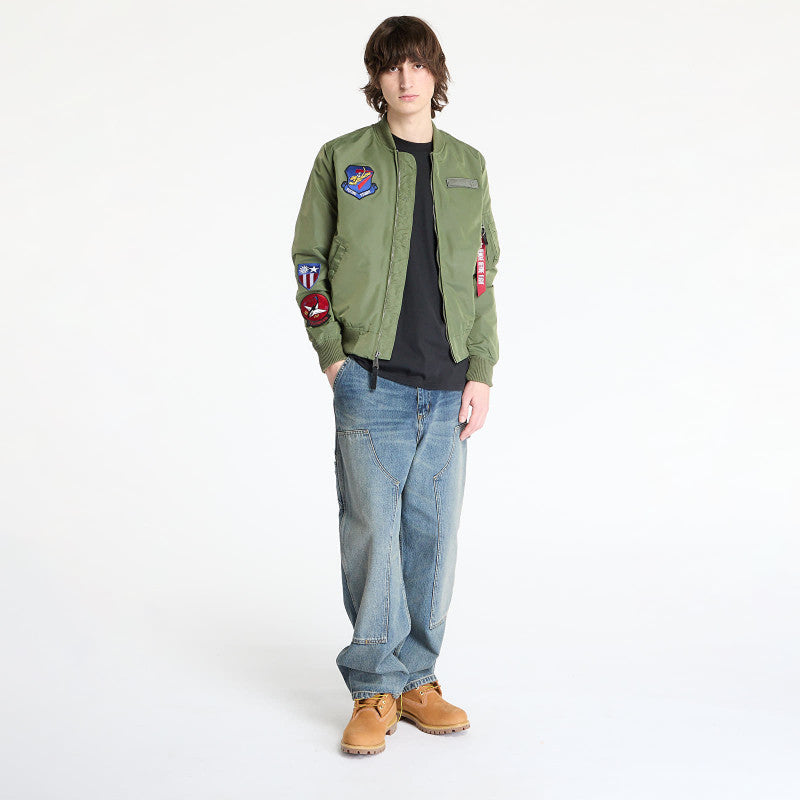 Alpha Industries MA-1 TT Flying Tigers Sage Green