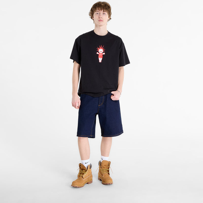 OBEY Bigwig Baggy Denim Short Rinse Indigo