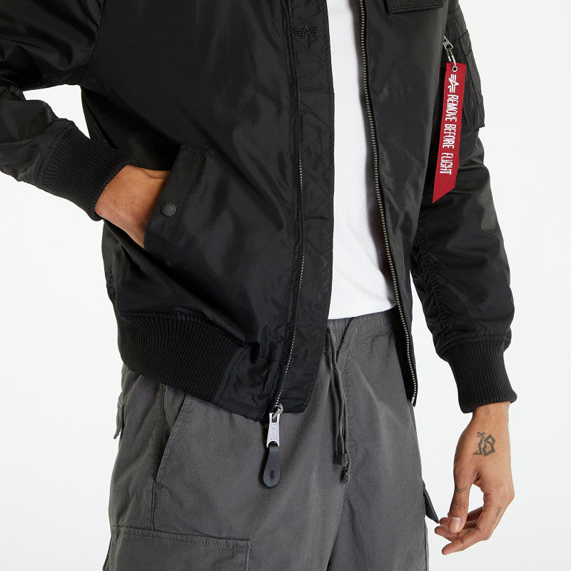 Alpha Industries MA-1 TT Hood Black