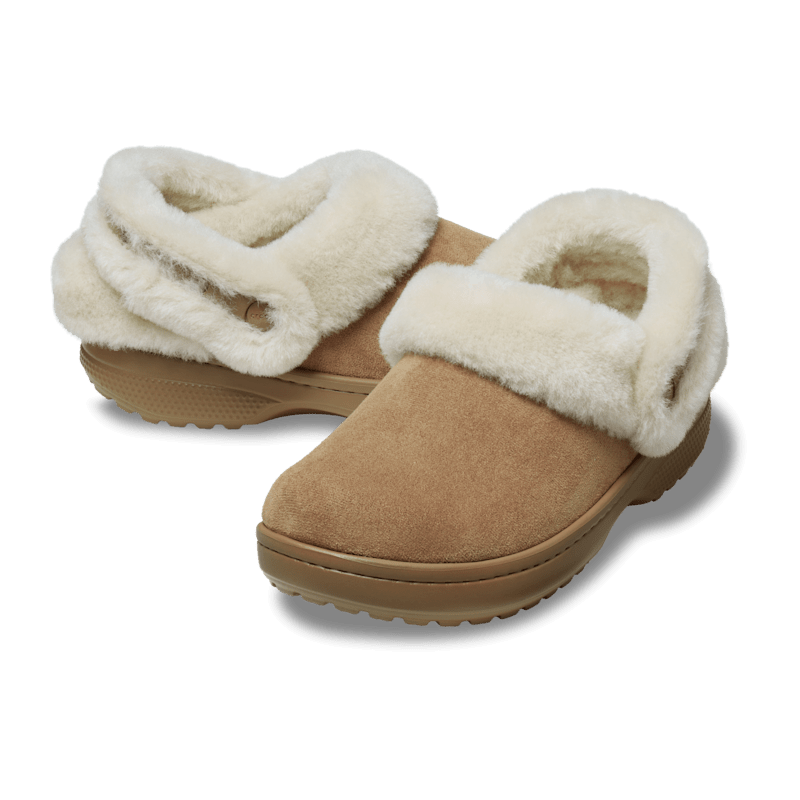 Crocs Classic Unfurgettable Sueded Clog Sepia