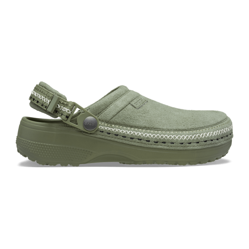 Crocs Classic Crafted Vegan Suede Stitch Cargo
