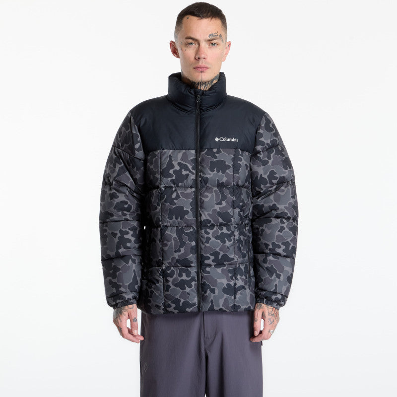 Columbia Puffect™ IV Printed Jacket Black Puzzle Camo, Black