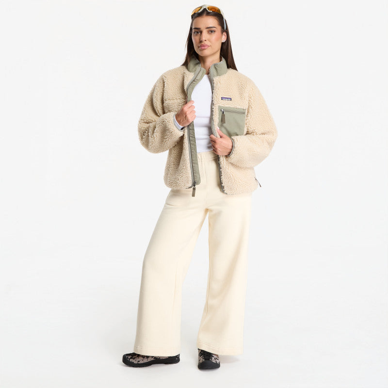 Patagonia W's Classic Retro-X Jacket Dark Natural/ River Rock Green