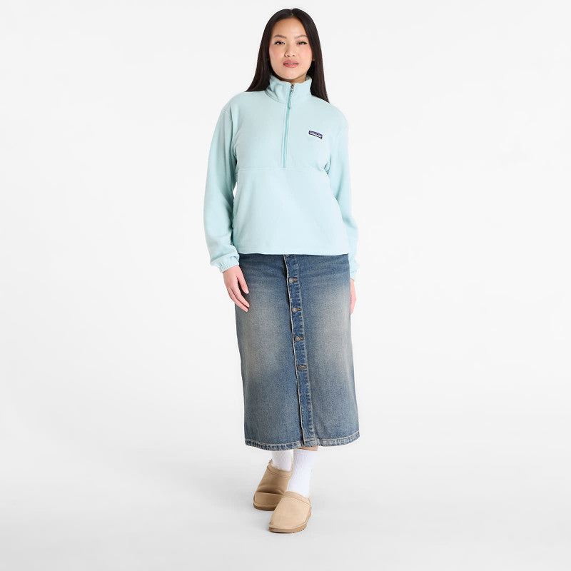 Patagonia W's Micro D™ 1/2-Zip Fleece Pullover Thin Ice