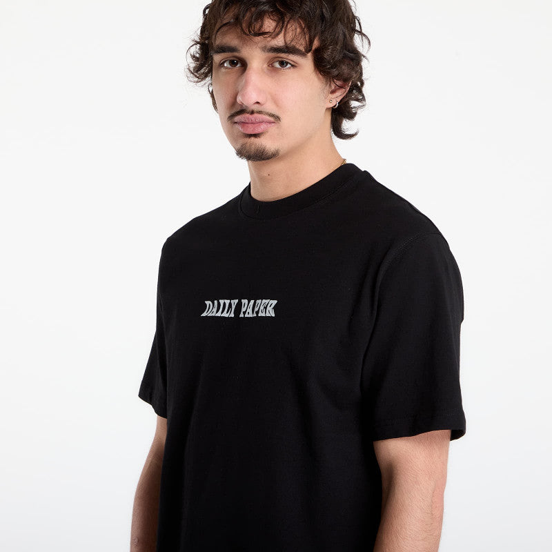 Daily Paper Oil Can Ss Tee Black