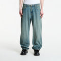Jeansy Daily Paper Faded Monogram Amba Jeans V2 Bleached Denim Blue