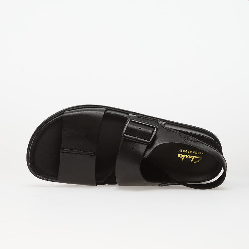 Clarks Torford Strap Black Leather