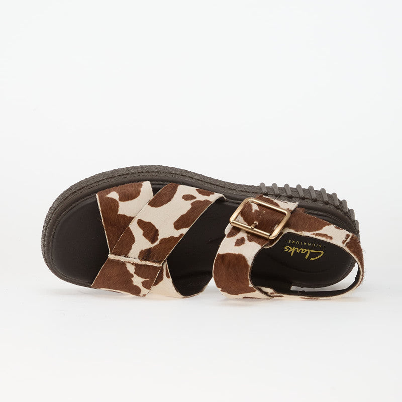 Clarks Evamar Wish Cow Print