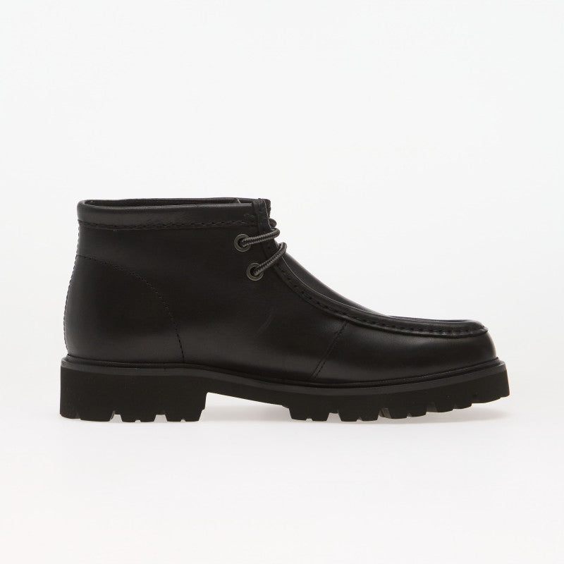 Clarks Cleyhill Top Leather Black