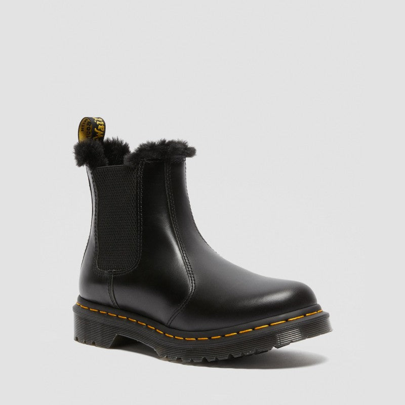 Dr. Martens 2976 LEONARE FAUX FUR Dark Grey Atlas 26332021