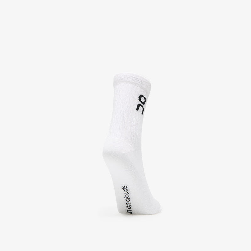On Logo Sock High 3-Pack White