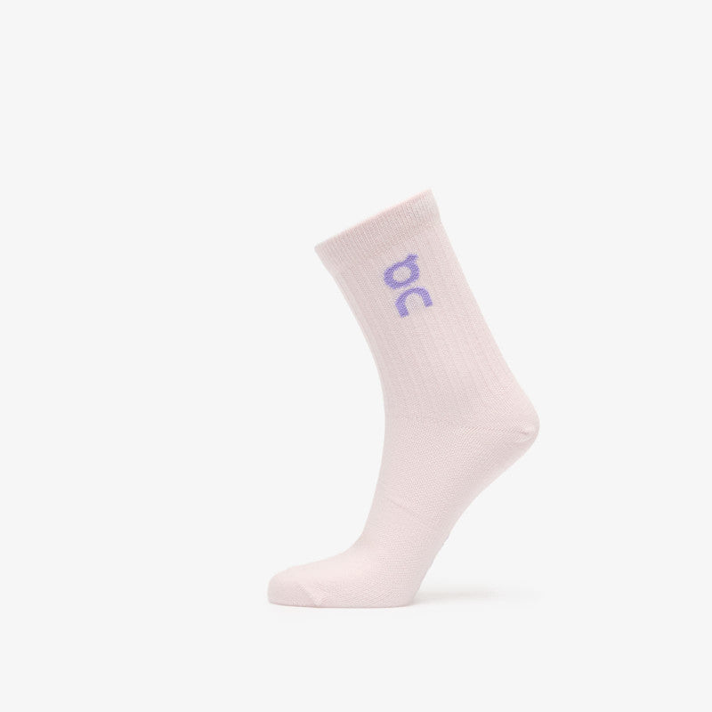 On Logo Sock High 3-Pack Orchid/ Comet