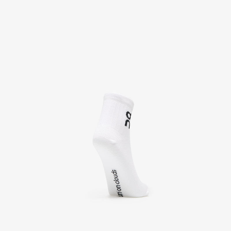 On Logo Sock Mid 3-Pack White
