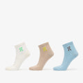 On Logo Sock Mid 3-Pack Desert/ Wash