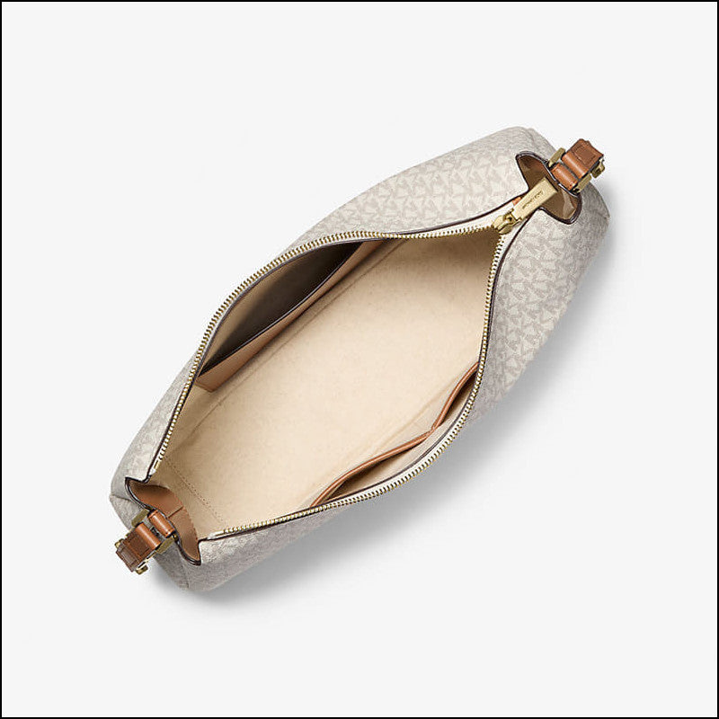 Michael Kors Md Tz Conv Shoulder Vanilla/ Acorn