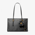 Michael Kors Md Ew Tz Tote Wmns Charm Black
