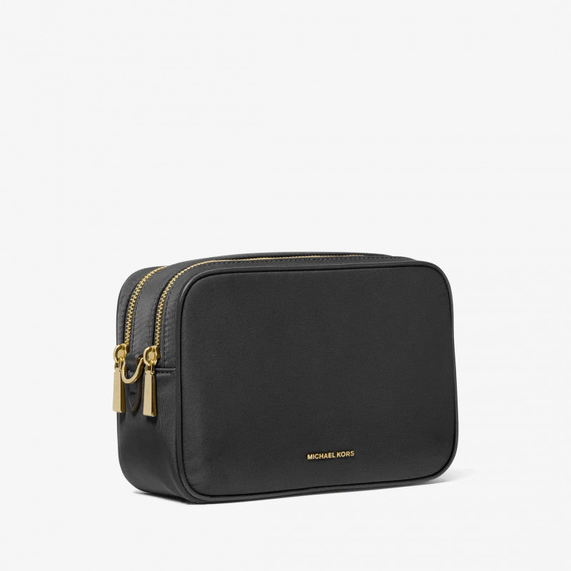Michael Kors Md Dblzp Chain Camera Crossbody Black