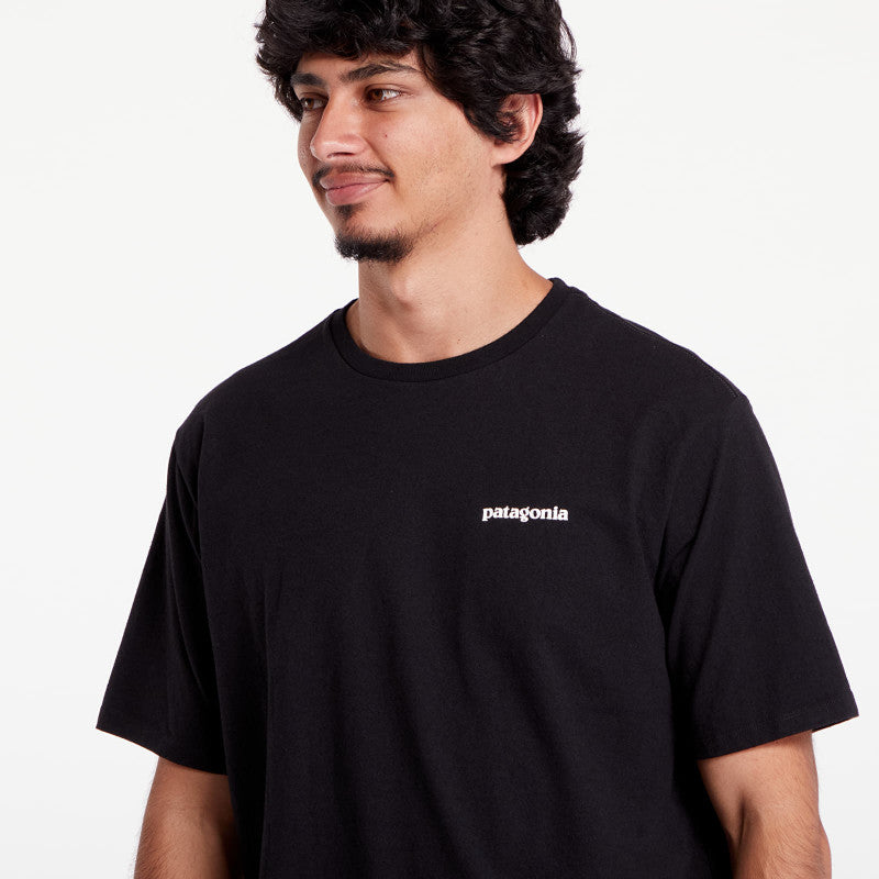 Patagonia M's P6 Logo Responsibili Tee Black