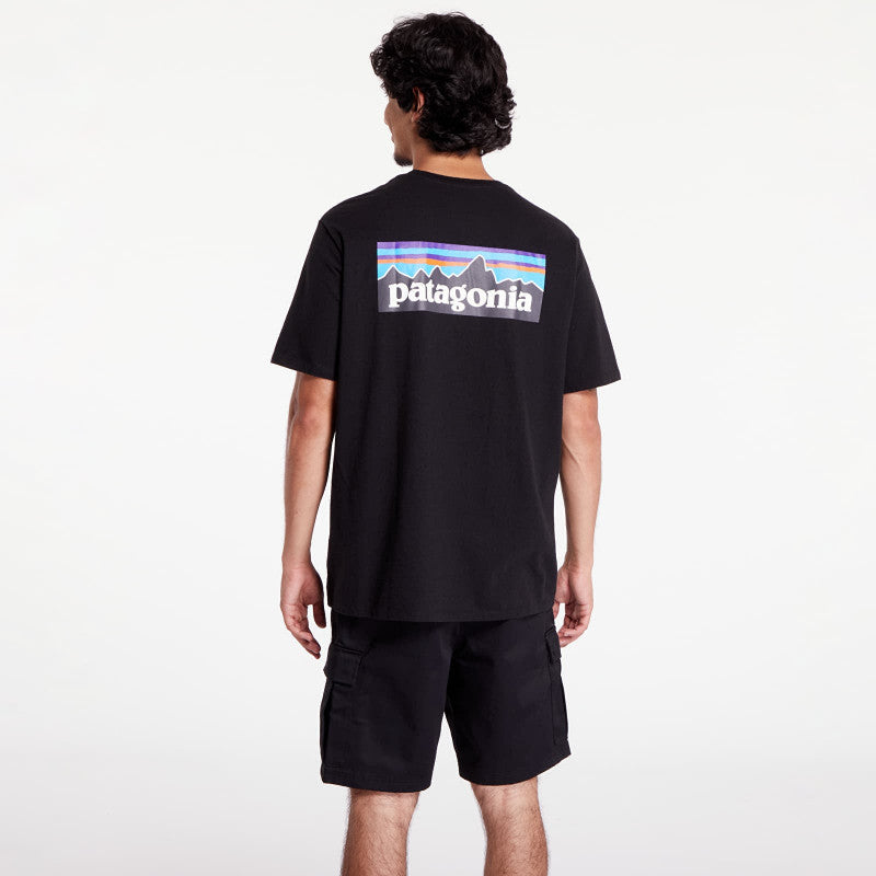 Patagonia M's P6 Logo Responsibili Tee Black