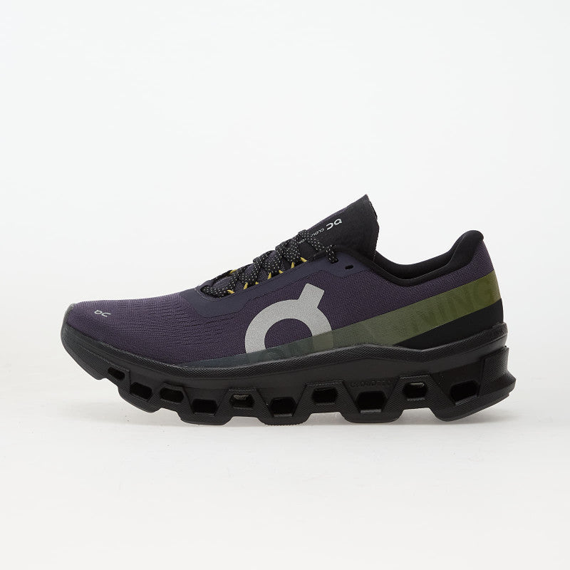 On M Cloudmonster 1 Flint/ Black
