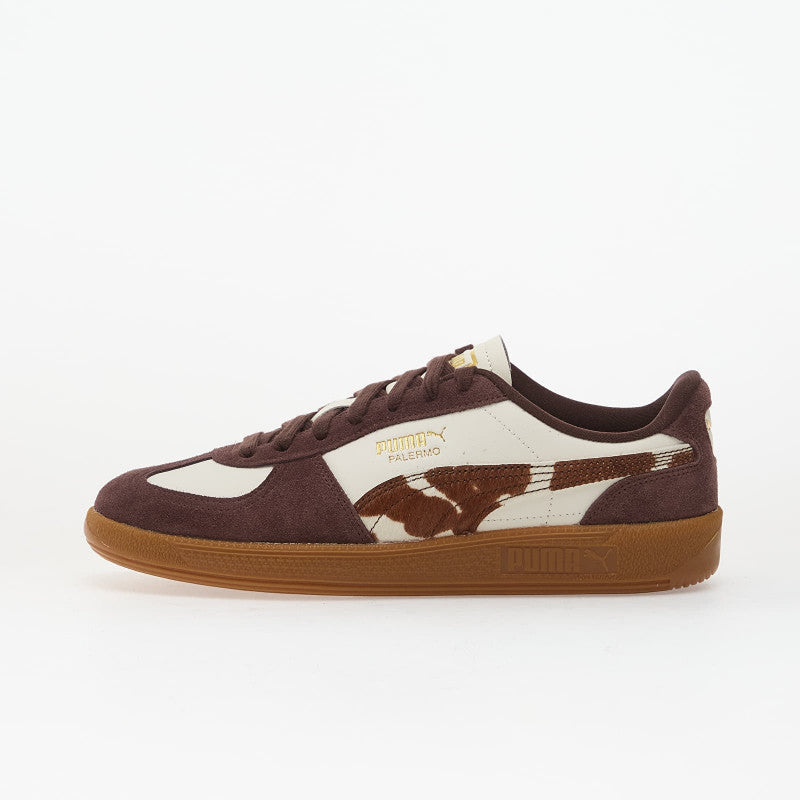 Puma Palermo Cow Wns Warm White-Chocolate Brown-Gum