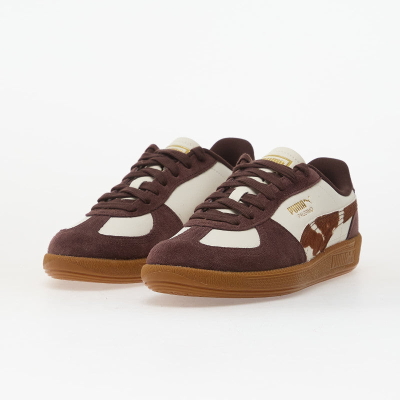 Puma Palermo Cow Wns Warm White-Chocolate Brown-Gum