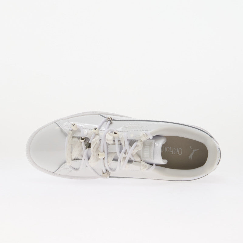 Puma Suede Bloom Patent Wns Puma White/ Feather Gray