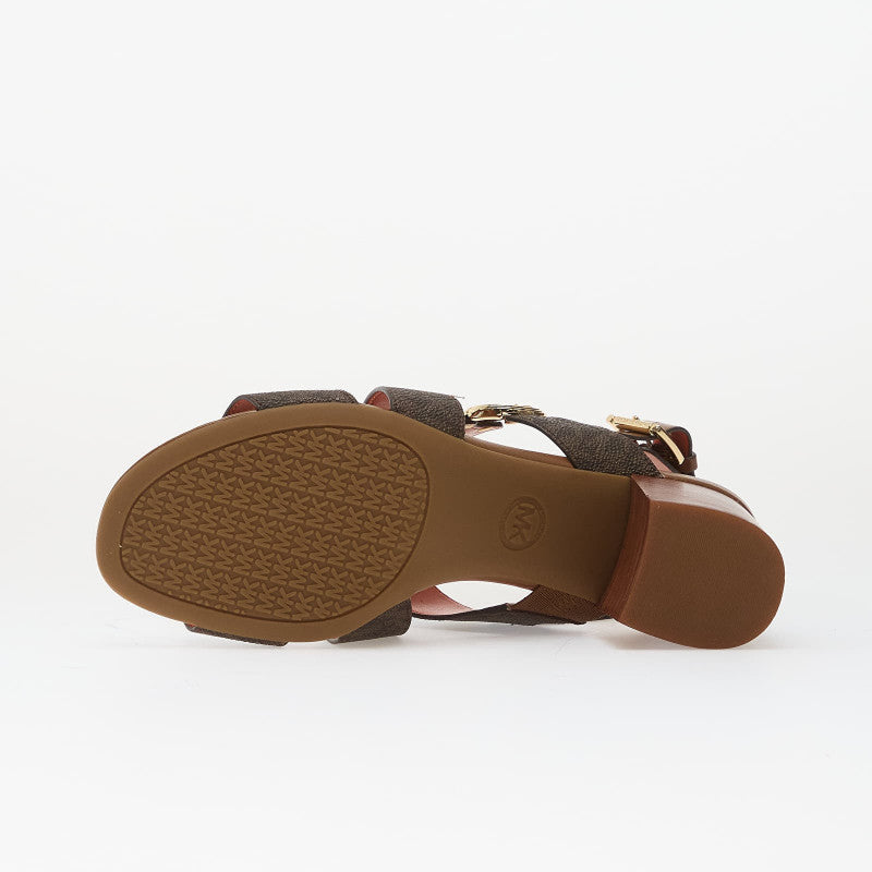 Michael Kors Vera Flex Mid Sandal Brown