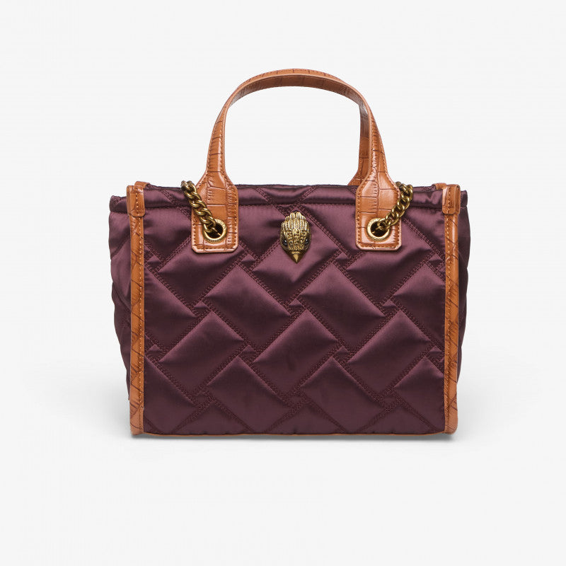 Kurt Geiger Hoxton Sm Shopper Wine Comb