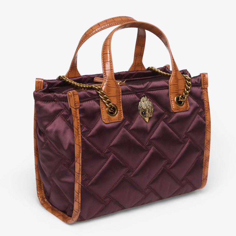 Kurt Geiger Hoxton Sm Shopper Wine Comb