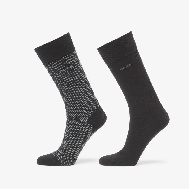 Hugo Boss 2-Pack Rs Minipattern Cc Black