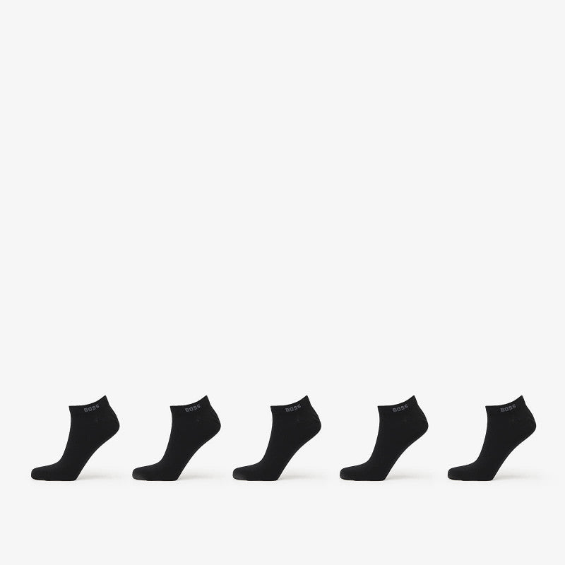 Hugo Boss Men-H-5-Pack As Uni Cc Socks Black