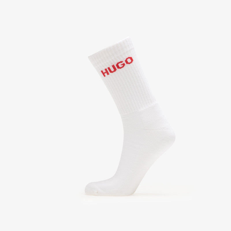 Hugo Boss 6-Pack QS Rib Logo Socks Black