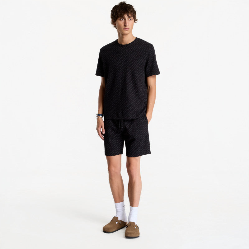 Hugo Boss Waffleaop Shorts Black